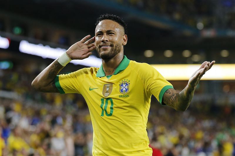 Neymar comes in third in this Facebook race
